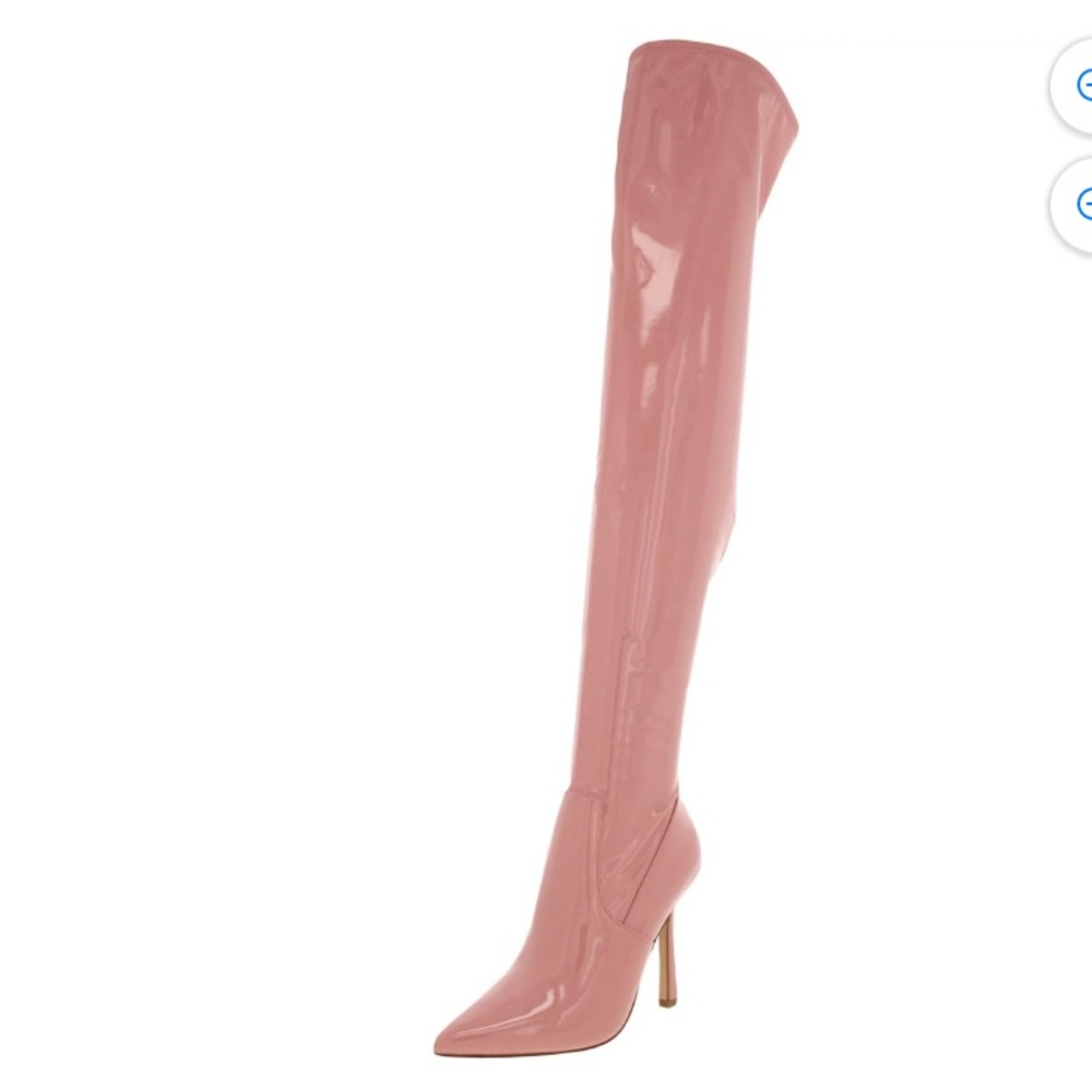 Steve Madden Vanquish Faux Leather Pink size 9